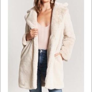 Forever 21 Faux Fur Coat